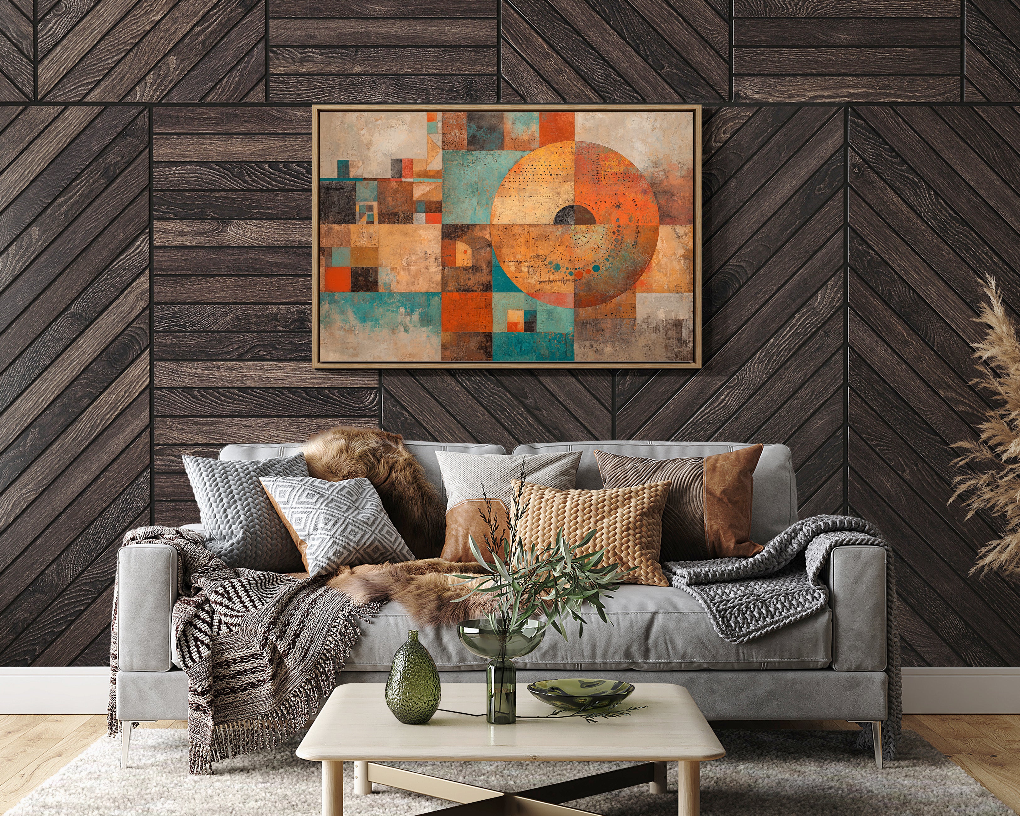 Copper Sun Dances Through Turquoise