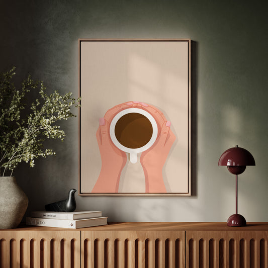 Gentle Mornings Hold Coffee Close