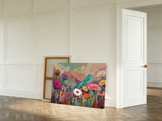 Mountain Meadows Bloom In Candy Colors