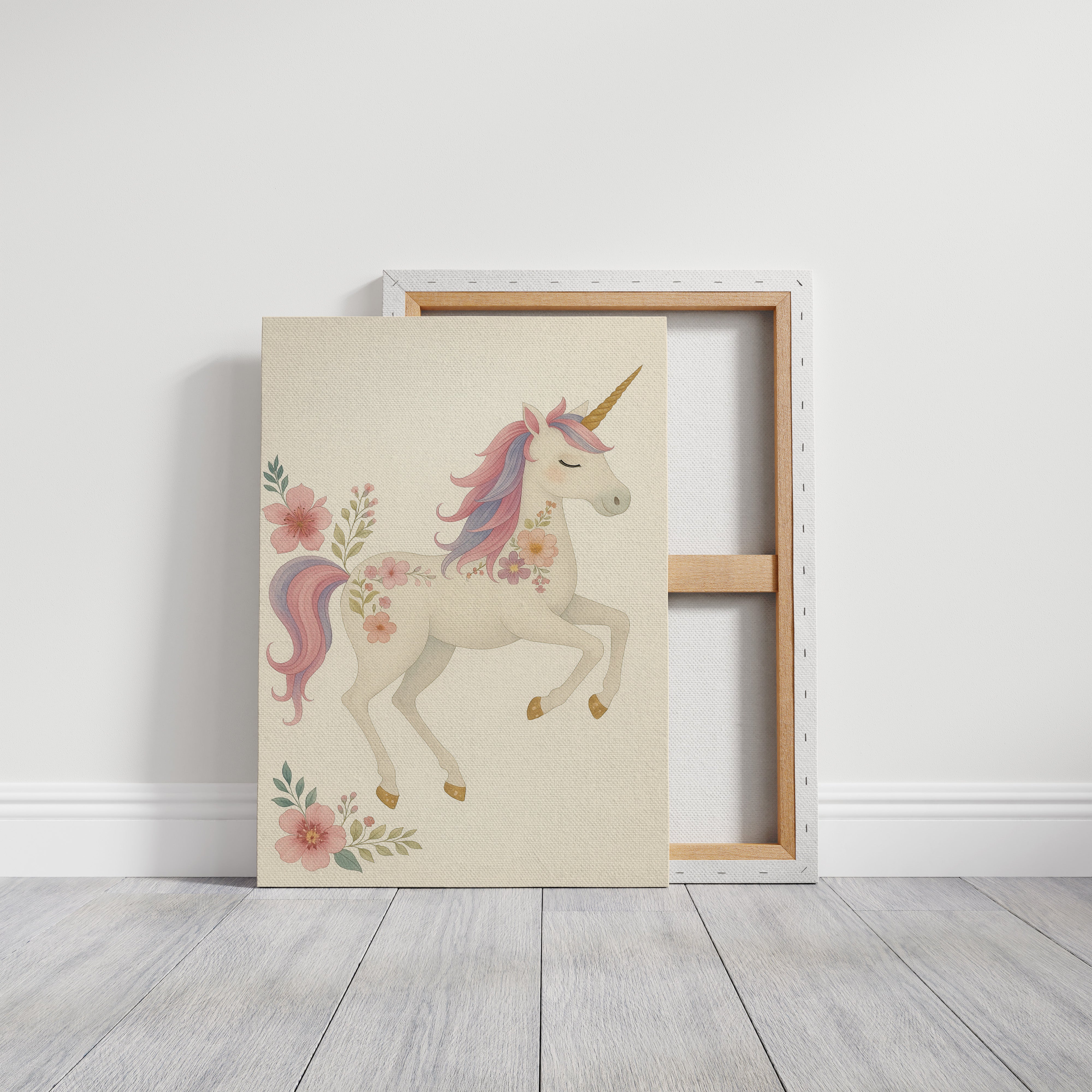 Blossom Mane Unicorn in Dreamy Pastels