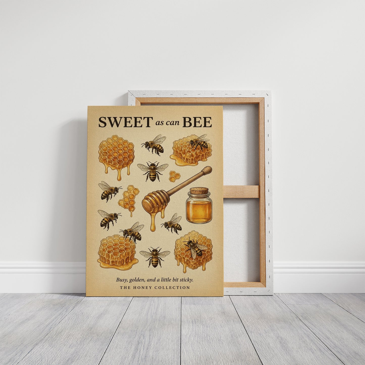 Sweet as Can Bee: Vintage Honeybee Chart
