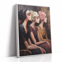 Three in Velvet Silence