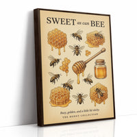 Sweet as Can Bee: Vintage Honeybee Chart