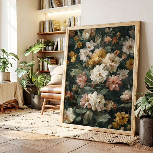 Blooming Garden of Soft Hues