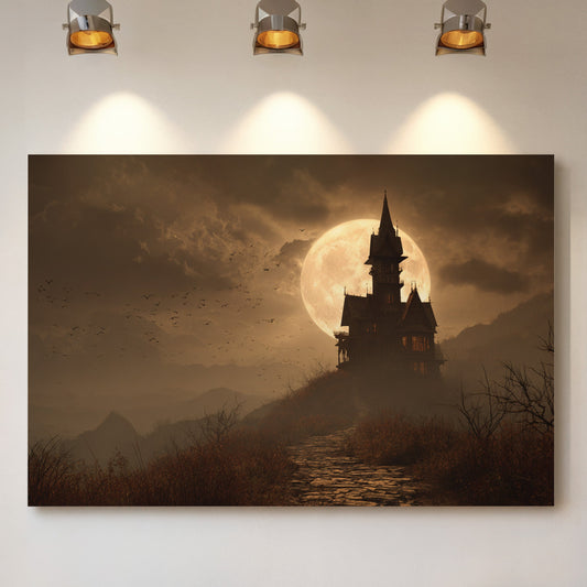 The Watcher Beneath the Moonlight