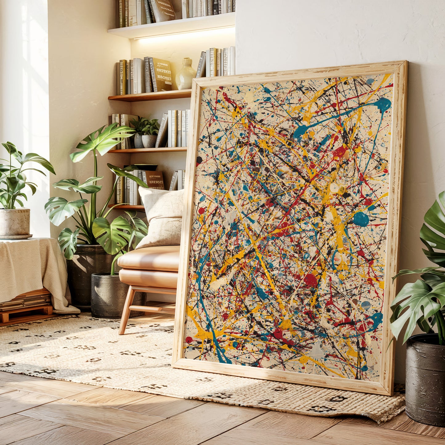 Threads of Colorful Chaos