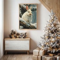 Snow Hare Brings Winter Magic