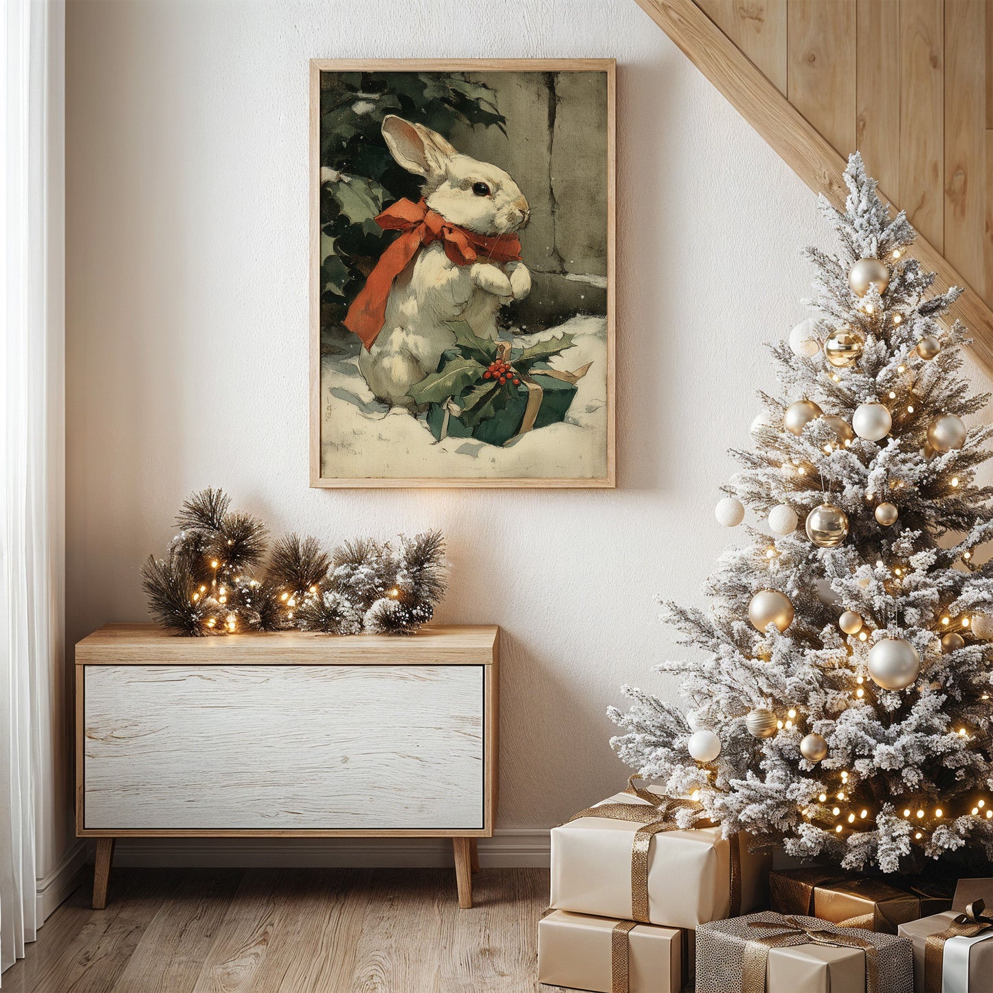 Winter Rabbit Brings Holiday Magic