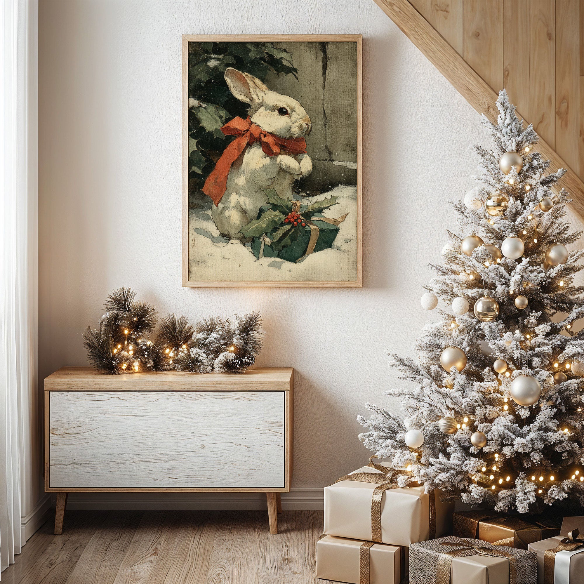 Winter Rabbit Brings Holiday Magic