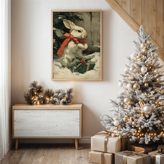 Winter Rabbit Brings Holiday Magic