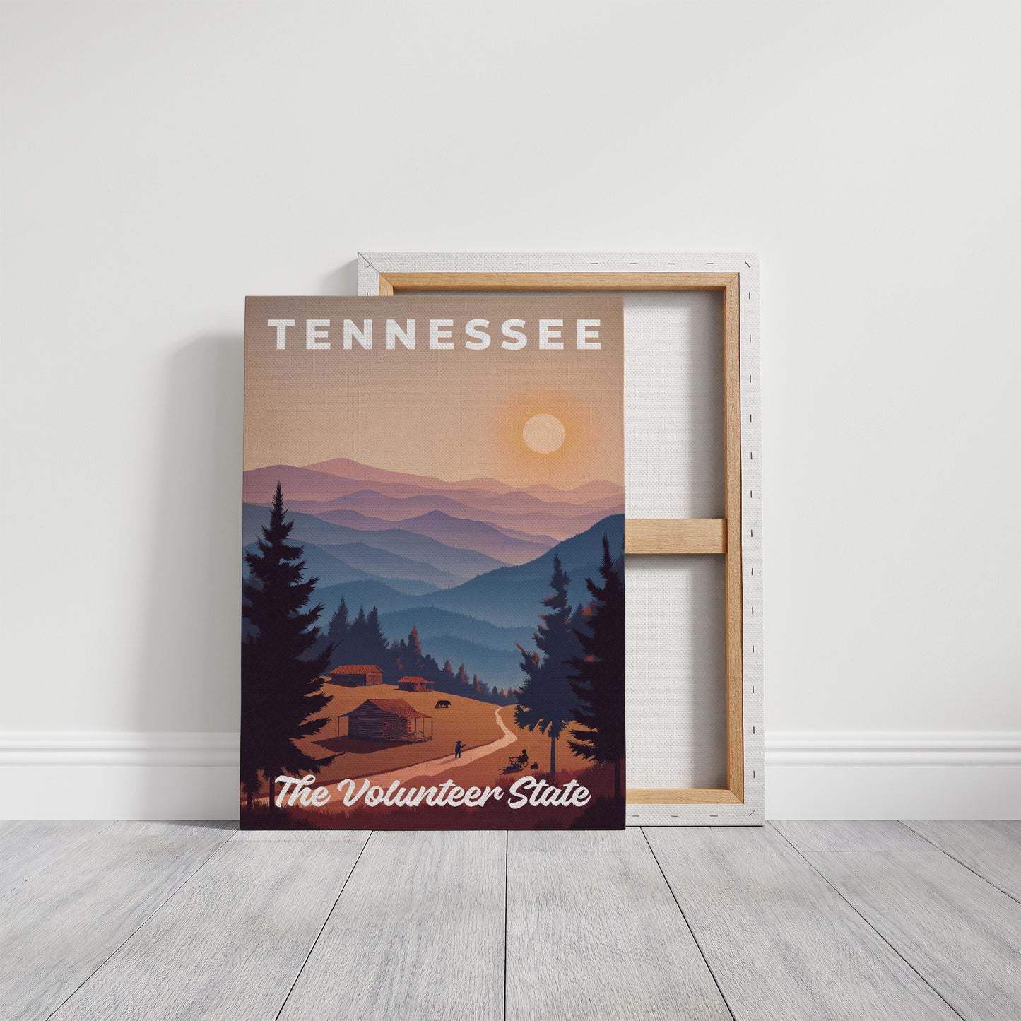 Tennessee Ridges Hold Evening's Glow