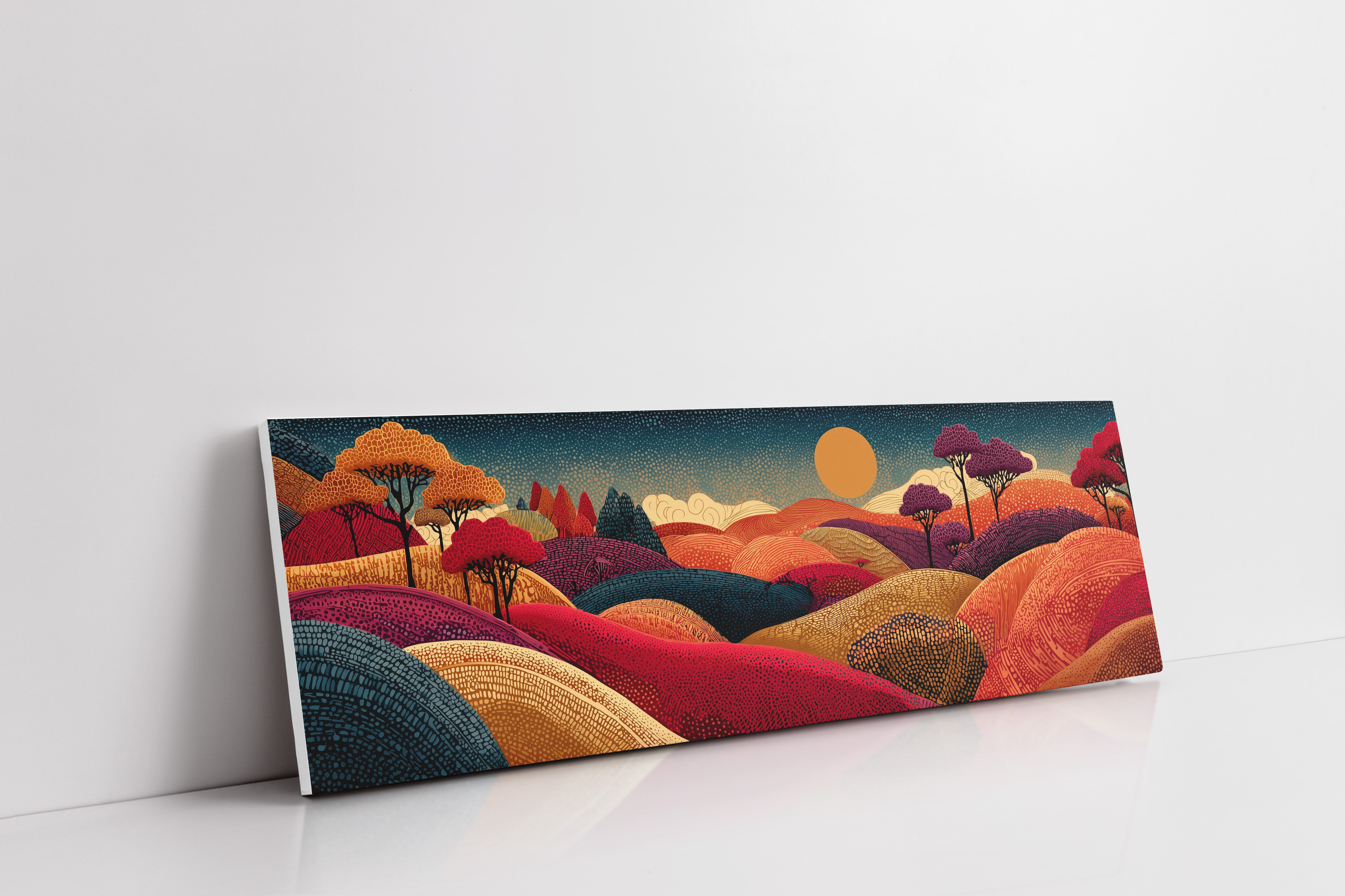 Sunlit Hills of Autumn Dreams