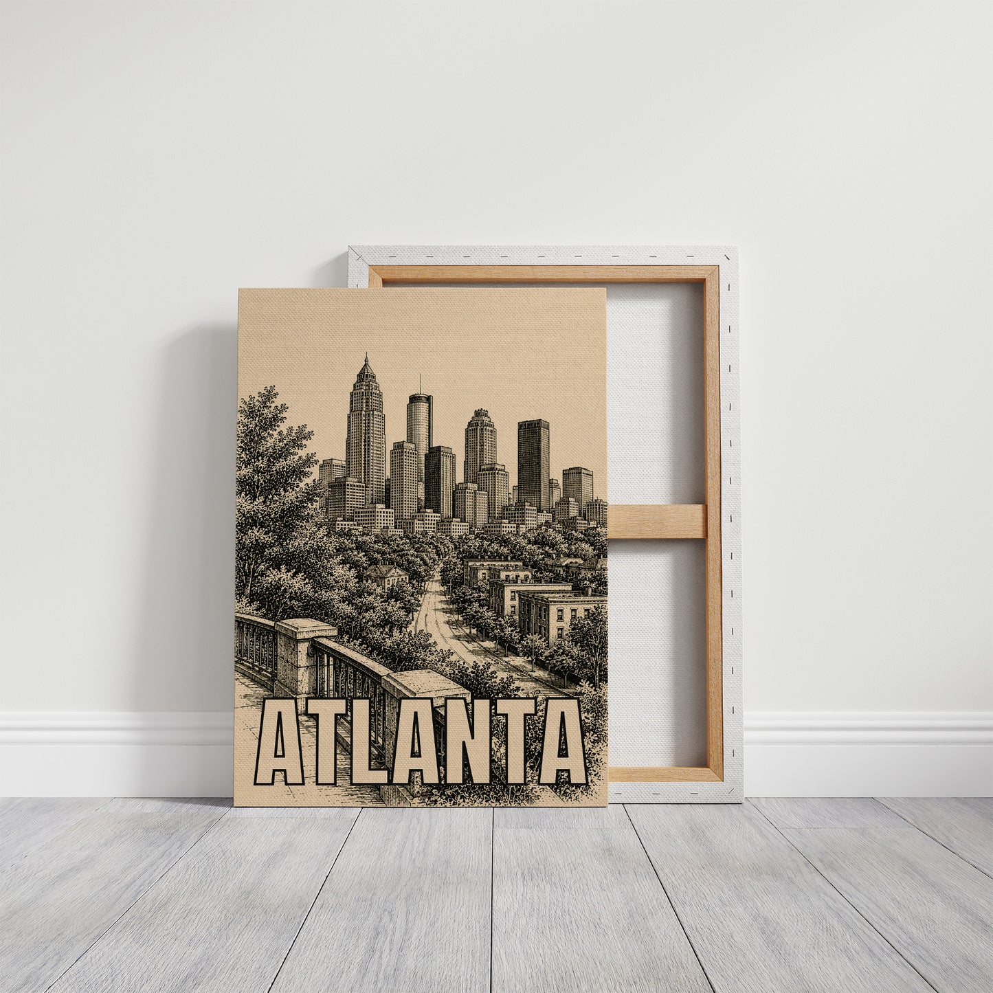 Atlanta, Tree-Lined Skyline