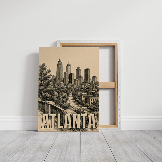 Atlanta, Tree-Lined Skyline