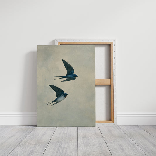 Wings Across Quiet Sky