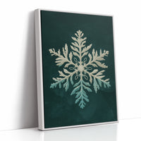Frost Ferns Bloom On Emerald