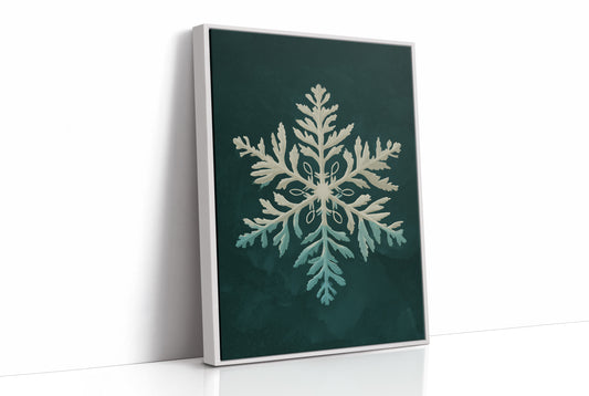Frost Ferns Bloom On Emerald