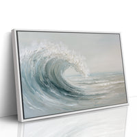 Ocean's Breath Curves Into Light