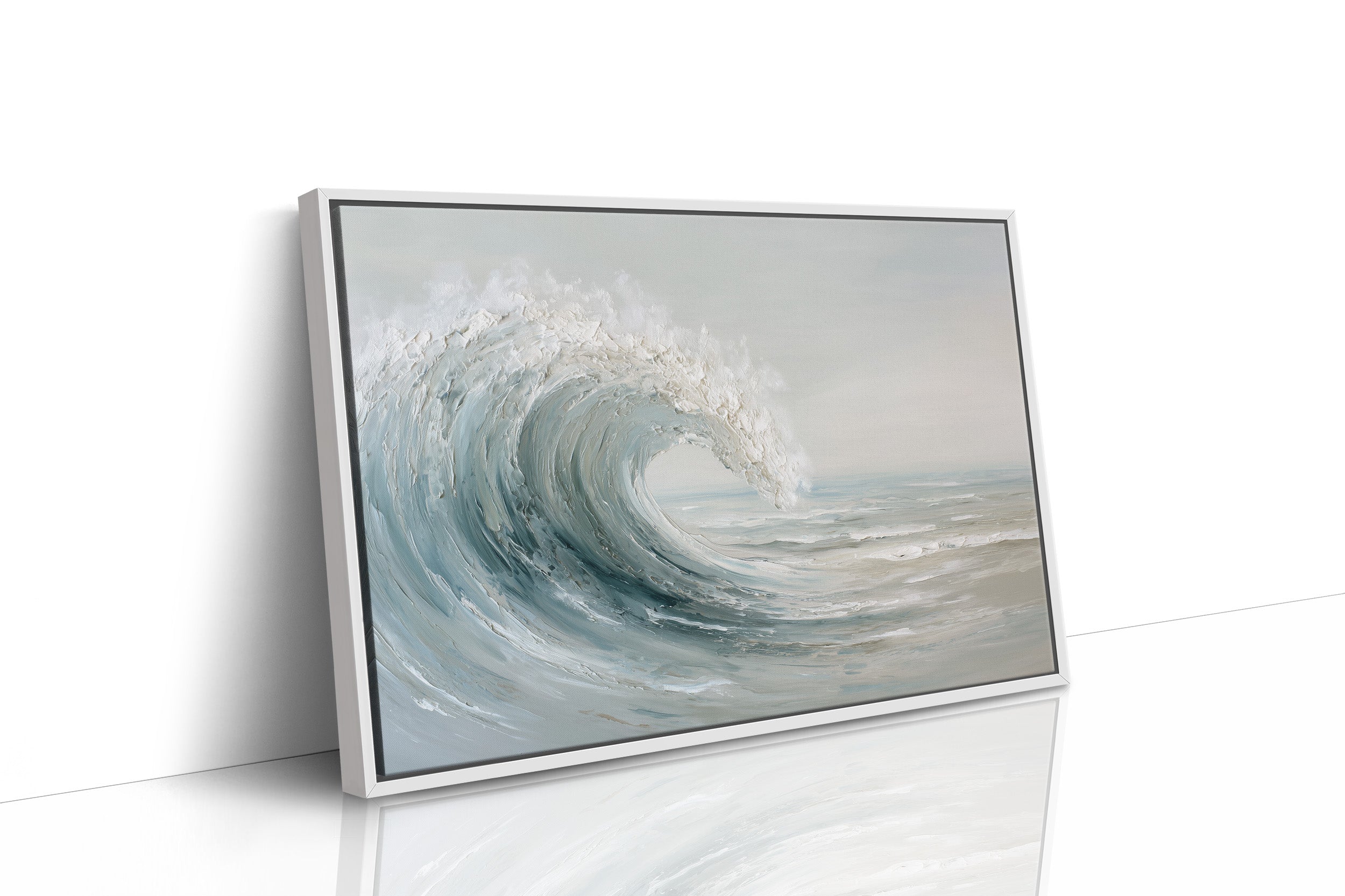 Ocean's Breath Curves Into Light