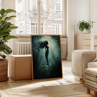 Dancer Beneath the Moonlit Waves