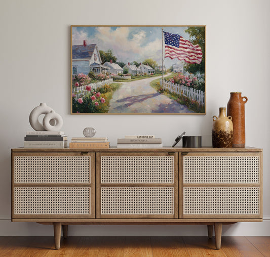Where Roses Bloom and Flags Wave