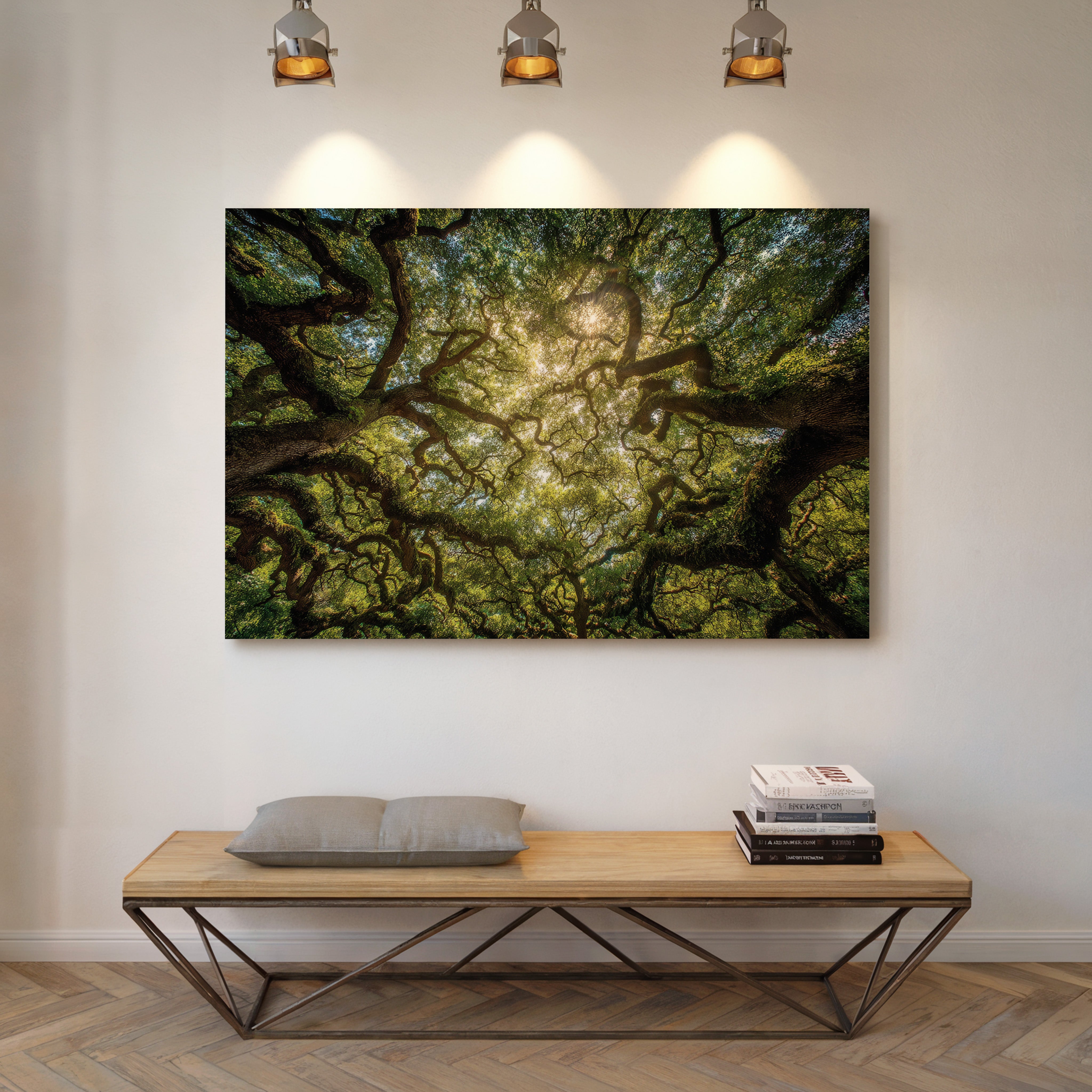 Ancient Oaks Weave Summer Light