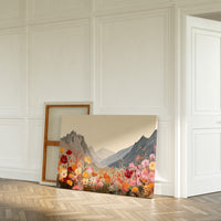 Alpine Meadows Bloom In Coral