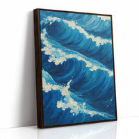 Tides Dance In Cerulean Motion