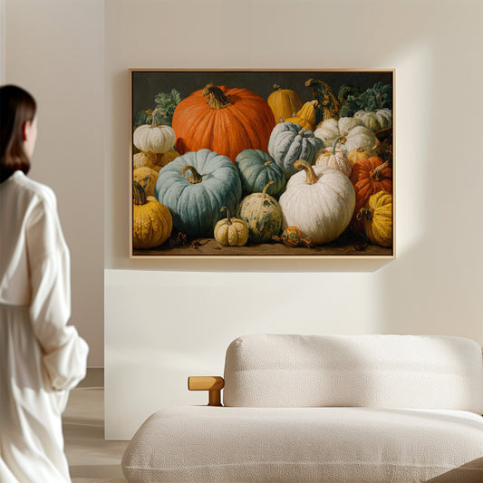 Harvest Harmony in Colorful Abundance