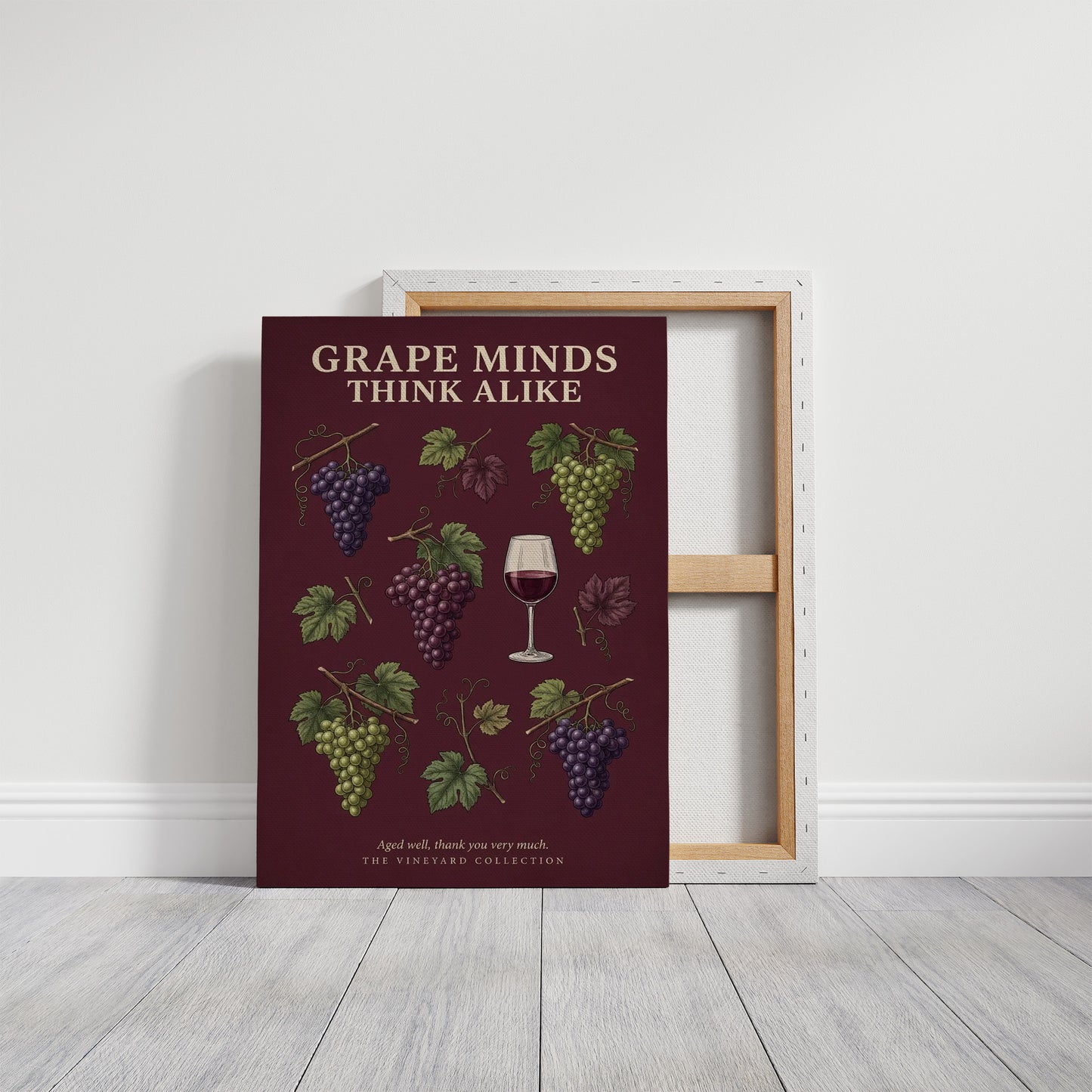 Grape Minds Think Alike: Vintage Vineyard Chart