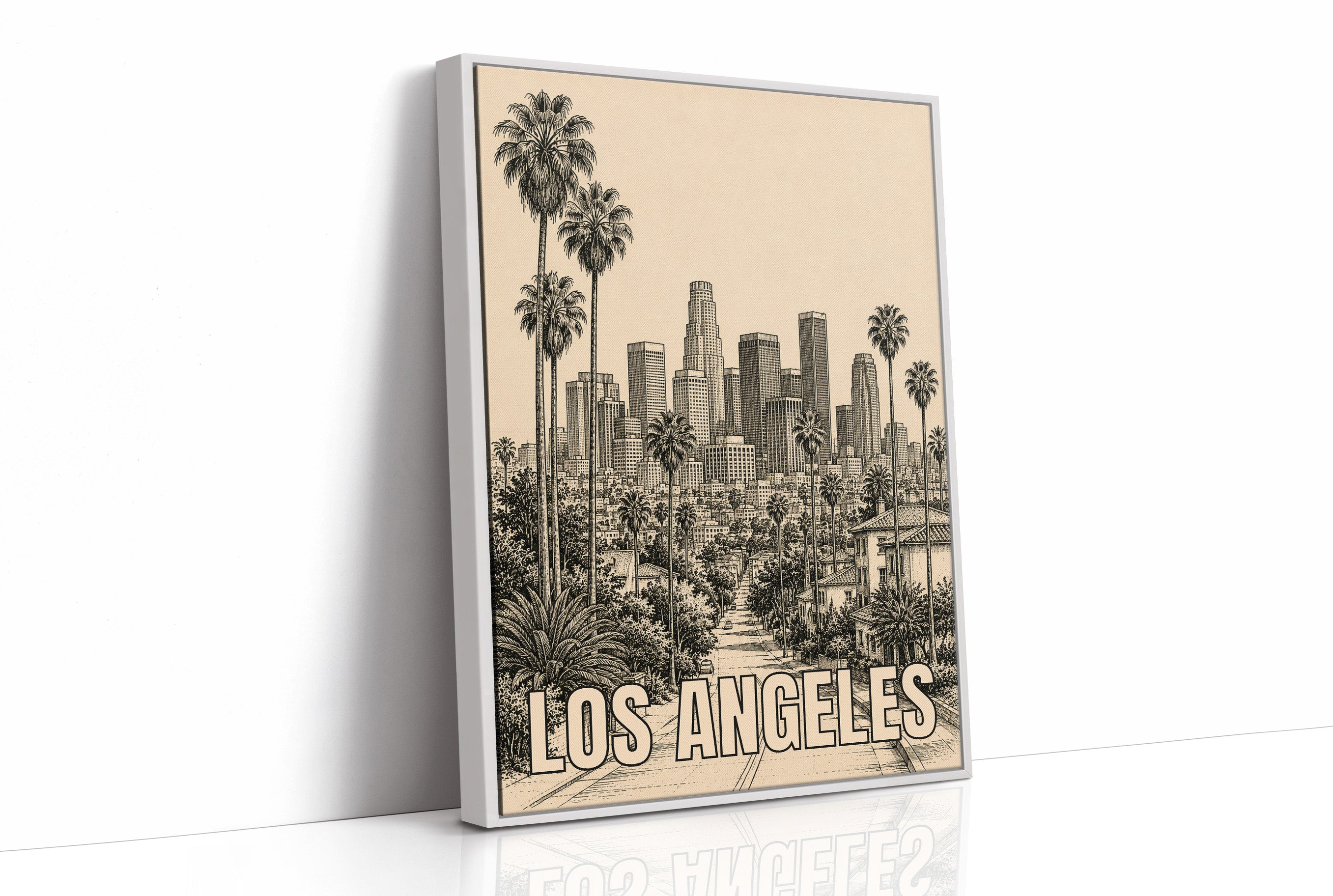Los Angeles, Palm-Lined Descent