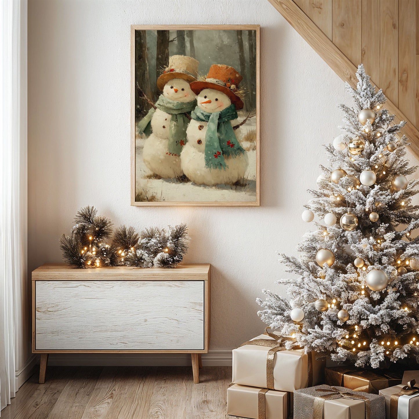 Snow Friends Share Winter's Secret Tales