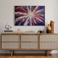 Starburst Symphony In Patriot Colors
