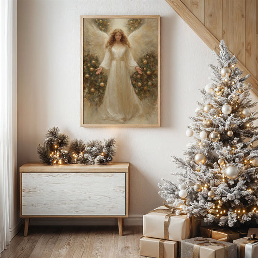 Golden Light Brings Christmas Peace