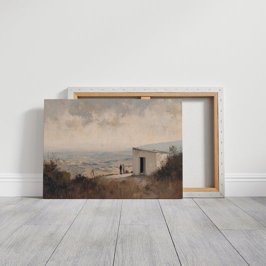 Silent Watchers Above Valley's Dream