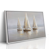 Sails Drift On Quiet Waters