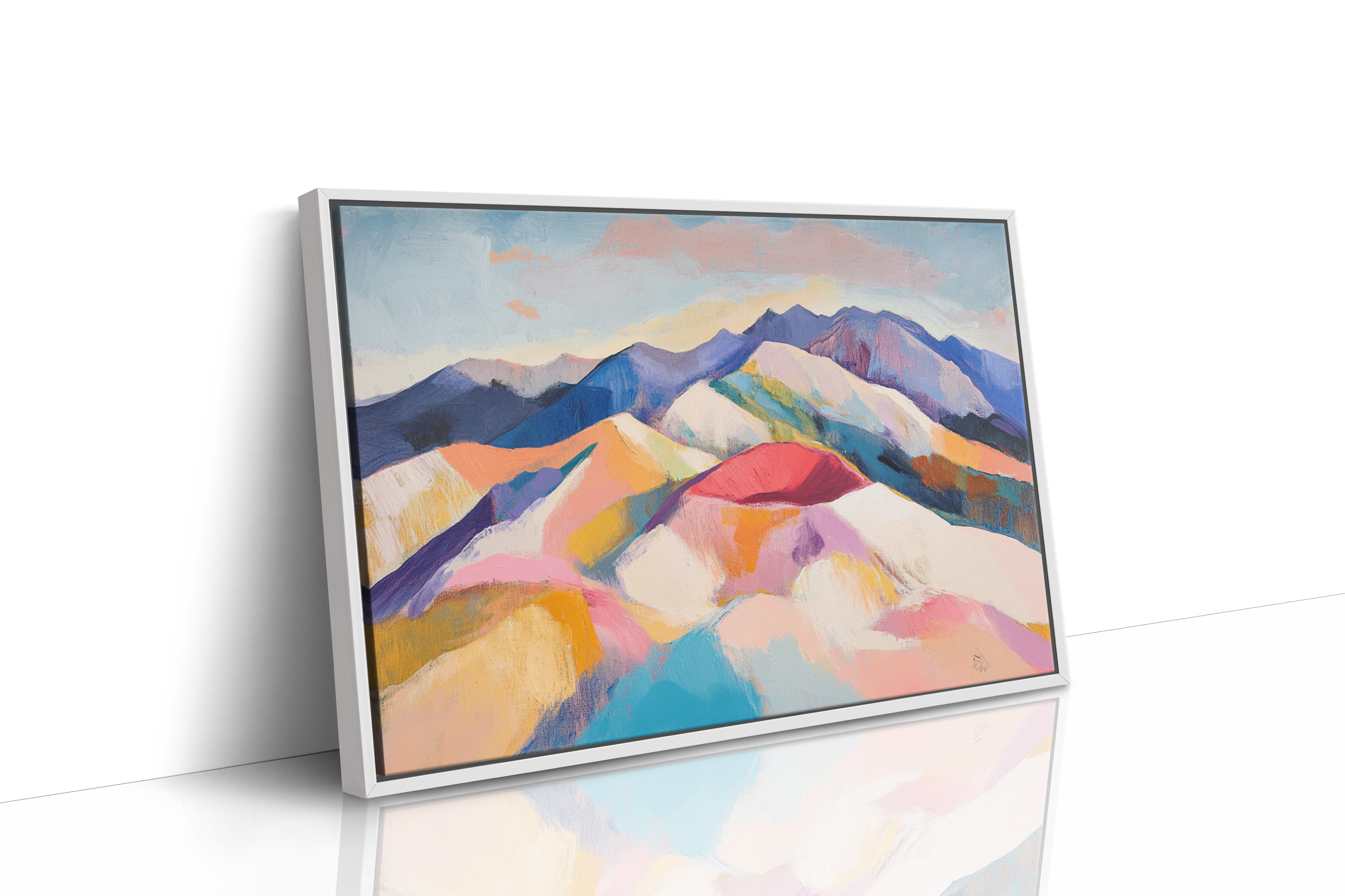 Mountains Wear Their Summer Colors