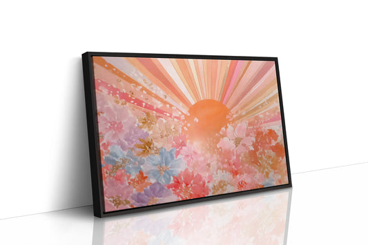 Morning Glory Blossoms Chase Sunbeams