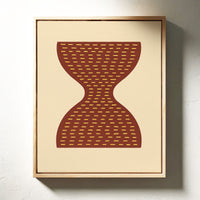 Time Flows In Terracotta Lines