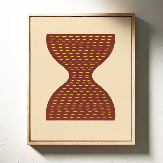 Time Flows In Terracotta Lines