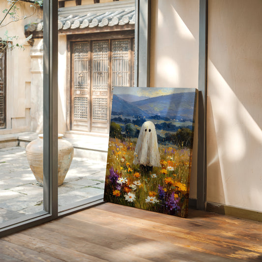 The Ghost Among Wildflowers