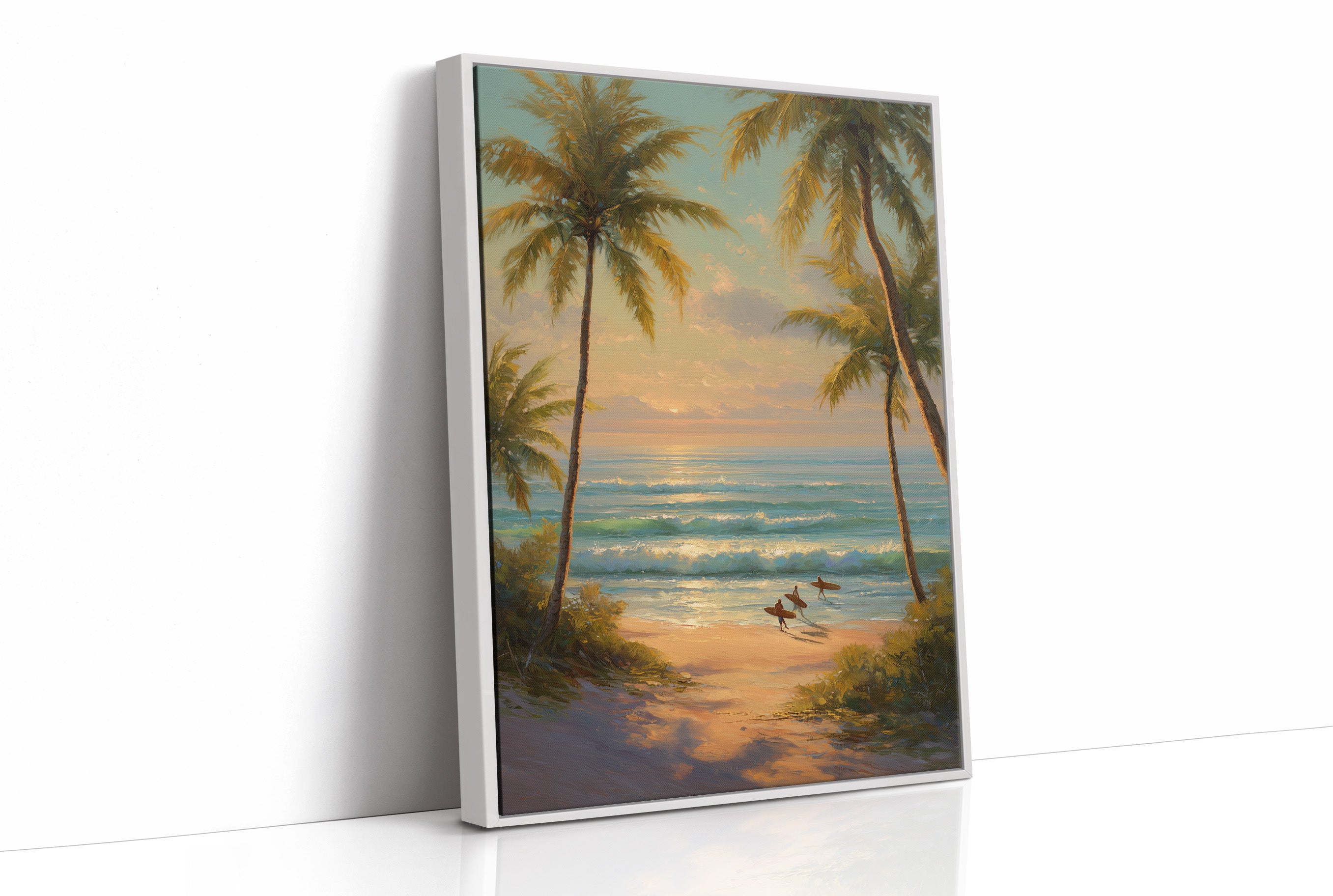 Paradise Whispers At Golden Hour