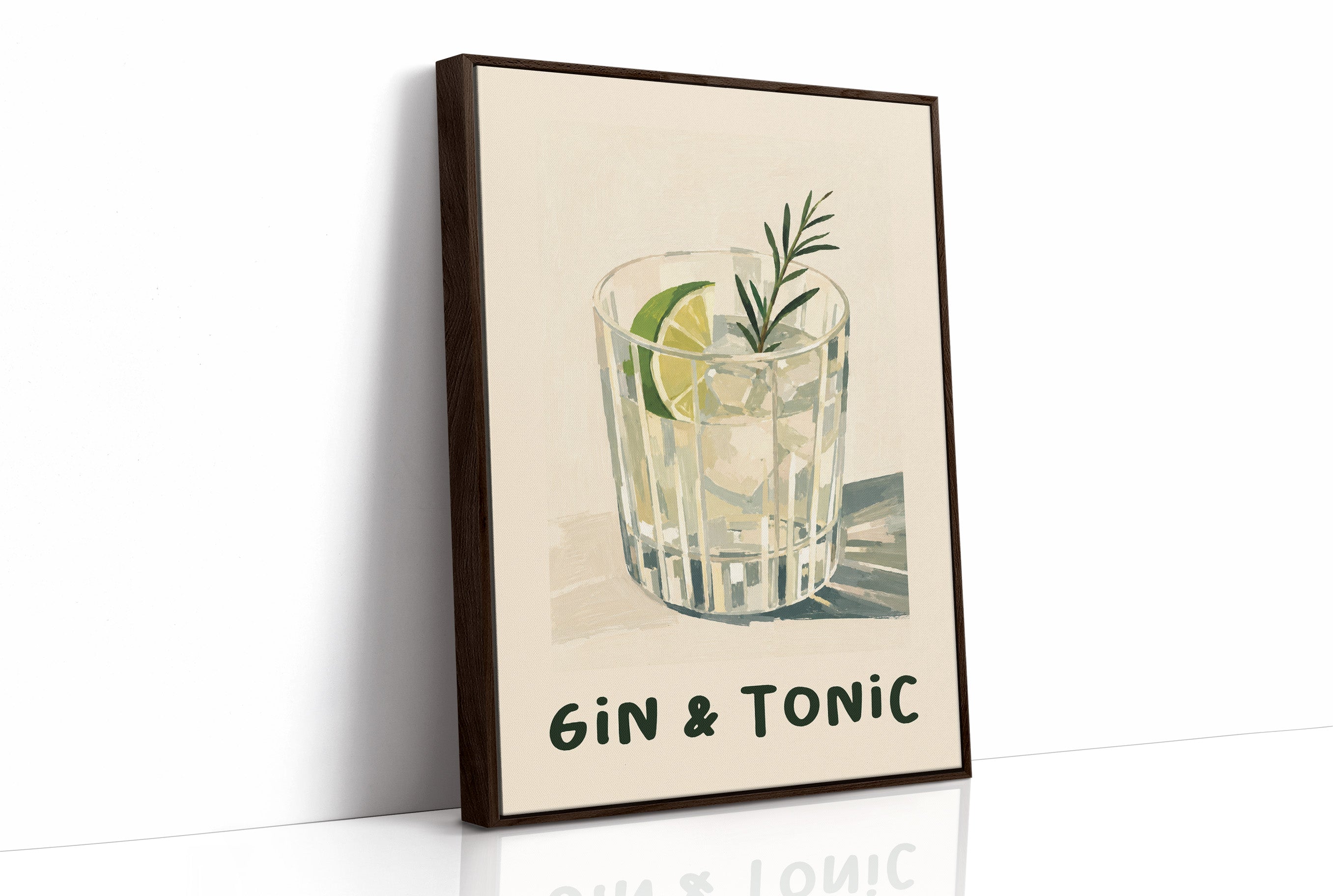 Gin & Tonic, Painted
