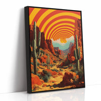 Sun Tunnel Over Red Canyon