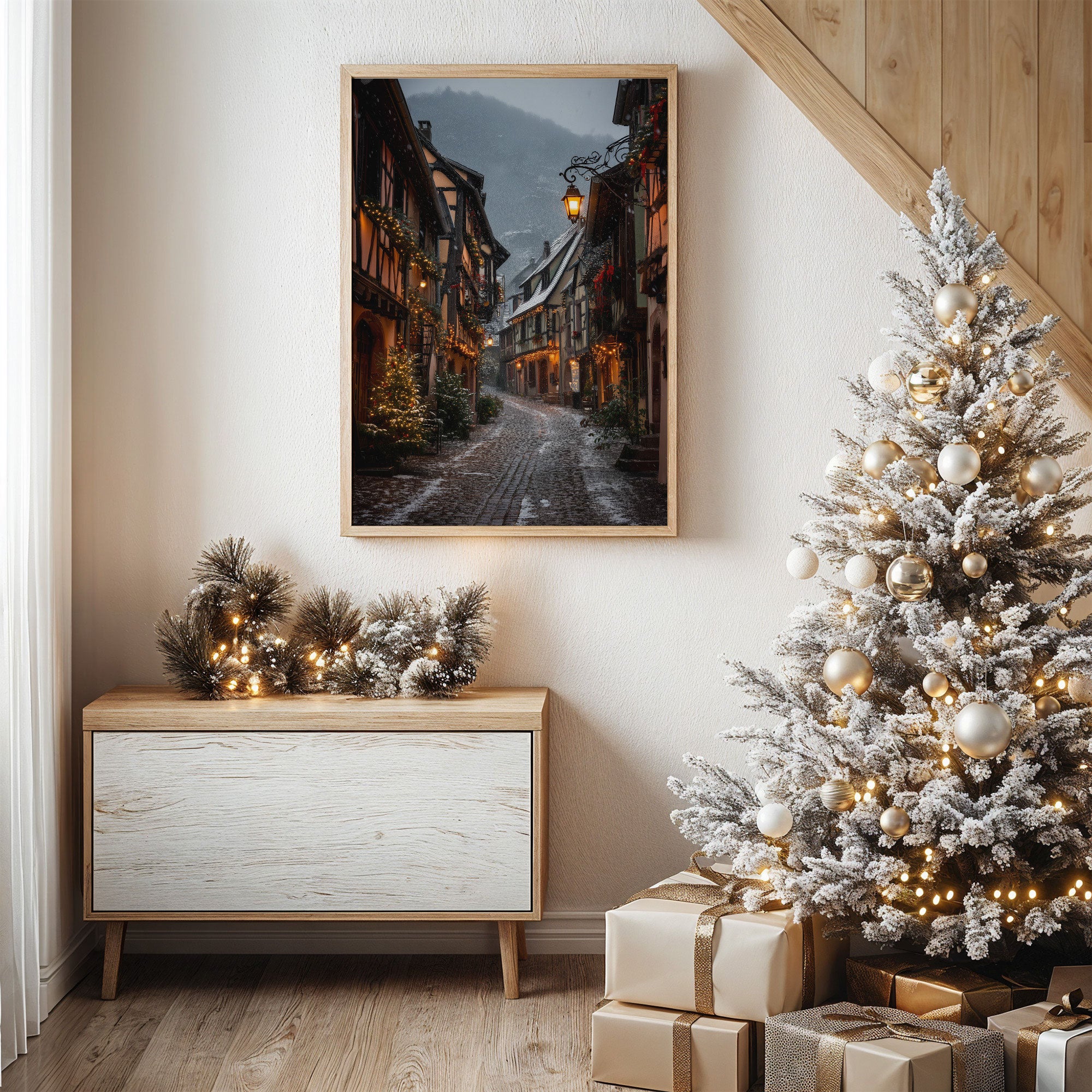 Winter Tales Along Cobblestone Ways