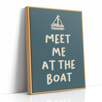 Meet Me at the Boat, Sailboat Icon