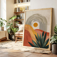 Hues of a Sunlit Horizon