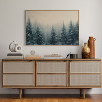 Winter Pines Hold Morning Secrets