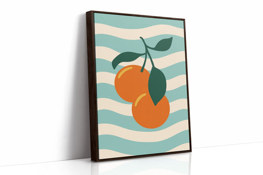 Citrus Waves On Summer Shores