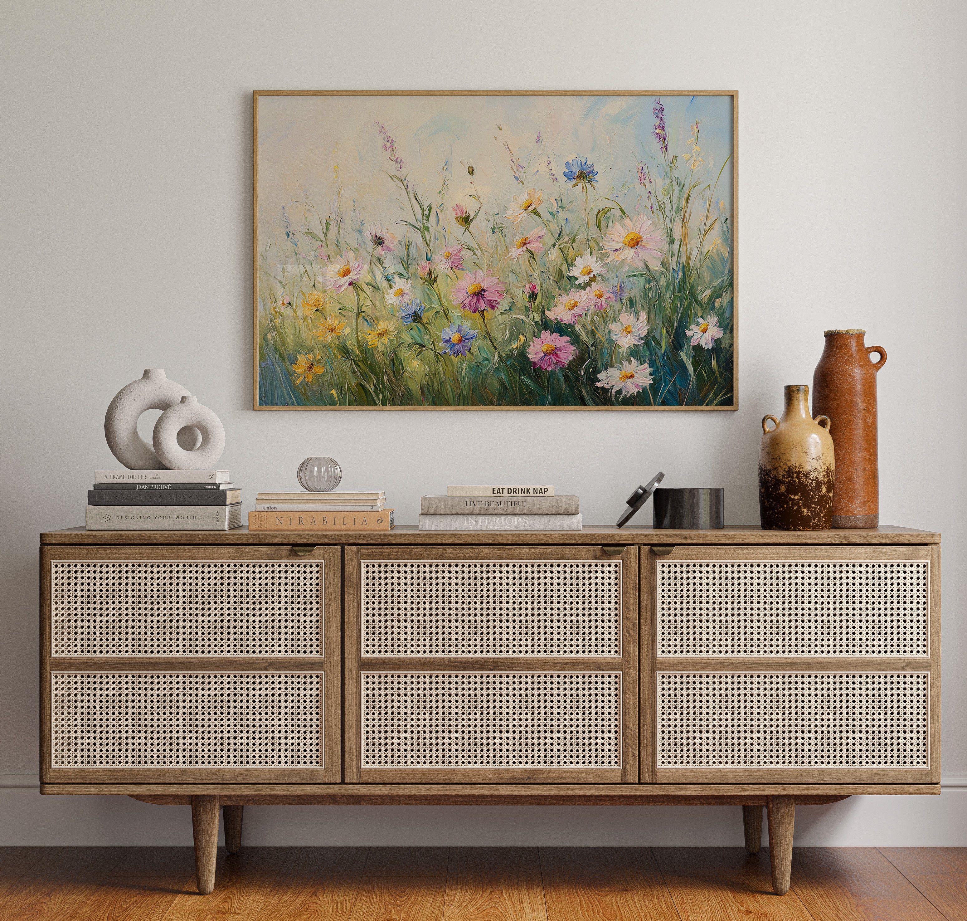 Summer Daisies Dance In Light